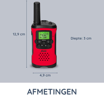Alecto talstöðvar 7 km drægni - Rauðar
