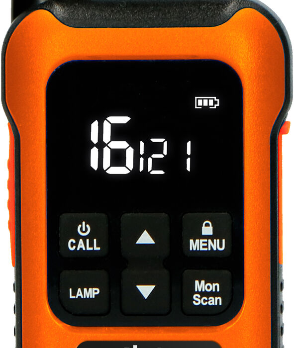 Alecto FR300 talstöðvar 2 stk - Appelsínugular