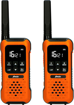 Alecto FR300 talstöðvar 2 stk - Appelsínugular