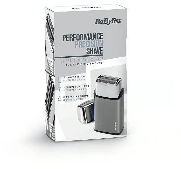 Babyliss Super-X Metal rakvél - Silfur