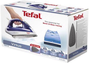 Tefal Virtuo gufustraujárn - Blátt