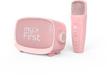 myFirst Voice 2 þráðlaus hátalari og hljóðnemi - Bleikur