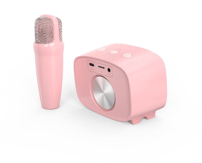 myFirst Voice 2 þráðlaus hátalari og hljóðnemi - Bleikur