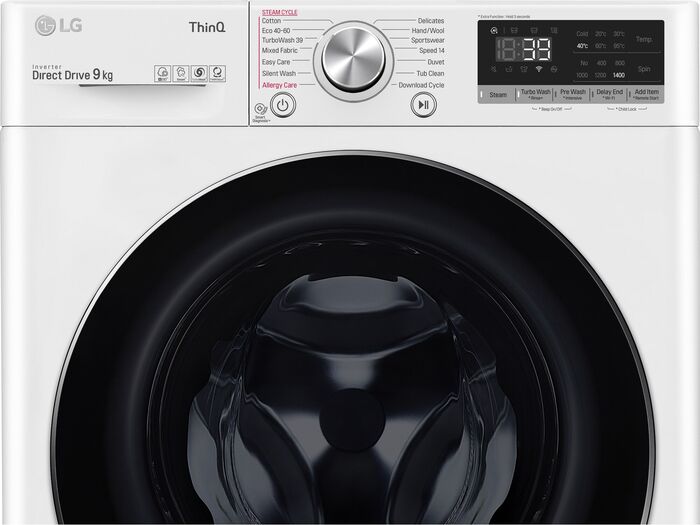LG þvottavél FV90VNS2QE