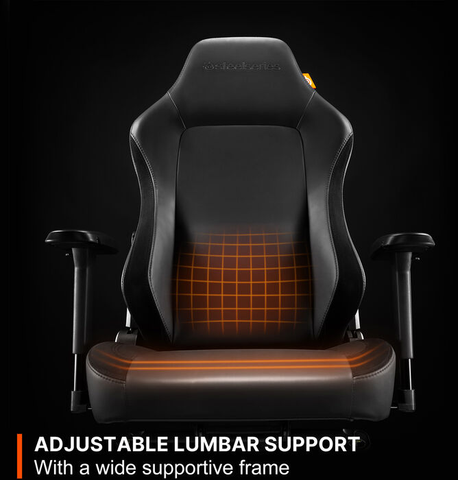 SteelSeries Alpine 5 leikjastóll - Svartur 