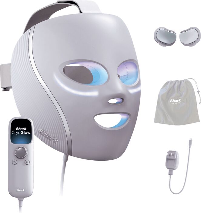 Shark CryoGlow LED andlitsgríma