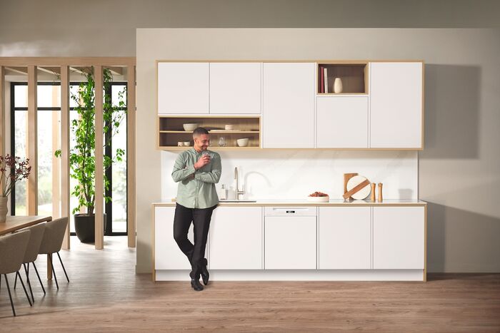Miele XXL AutoDos uppþvottavél G7048SCUXXL - Hvít