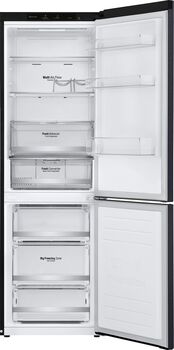 LG kæli- og frystiskápur GBB71MCEGN - Svartur 