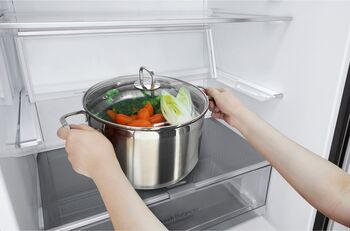 LG kæli- og frystiskápur GBB71MCEGN - Svartur 