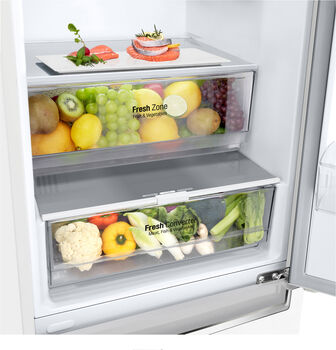 LG kæli- og frystiskápur GBP62DSNGN - Hvítur