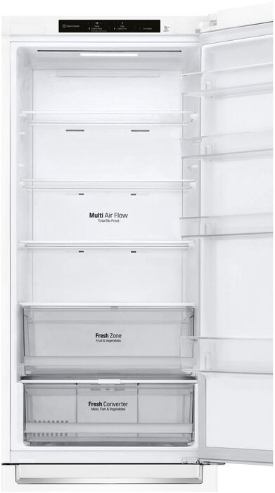 LG kæli- og frystiskápur GBP62DSNGN - Hvítur