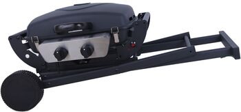 Topgrill ferðagasgrill á vagni