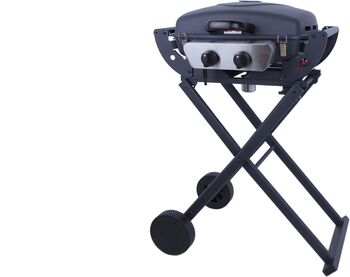 Topgrill ferðagasgrill á vagni