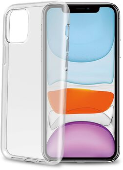 Celly Gelskin iPhone 11 símahulstur - Glært
