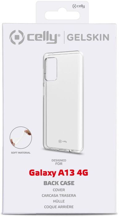 Celly Gelskin Samsung Galaxy A13 símahulstur - Glært
