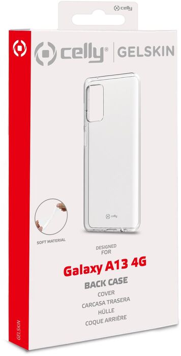 Celly Gelskin Samsung Galaxy A13 símahulstur - Glært