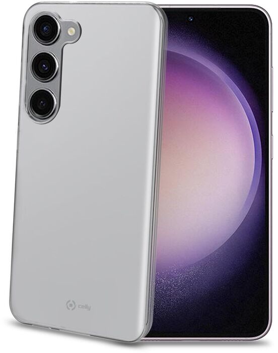 Celly Gelskin Galaxy S23 5G símahulstur - Glært 
