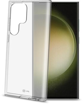 Celly Gelskin Samsung Galaxy S23 Ultra símahulstur - Glært 