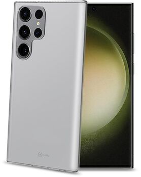 Celly Gelskin Samsung Galaxy S23 Ultra símahulstur - Glært 