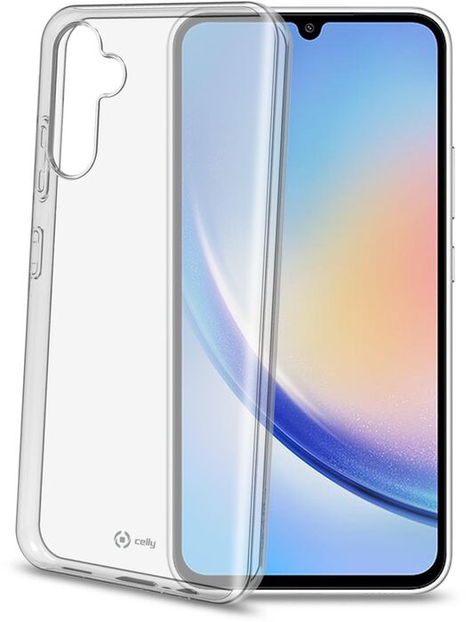 Celly Gelskin Samsung Galaxy A34 símahulstur - Glært