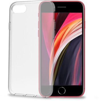 Celly Gelskin iPhone SE símahulstur - Glært