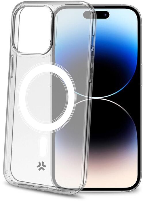 Celly GelskinMag iPhone 15 Pro - Glært 