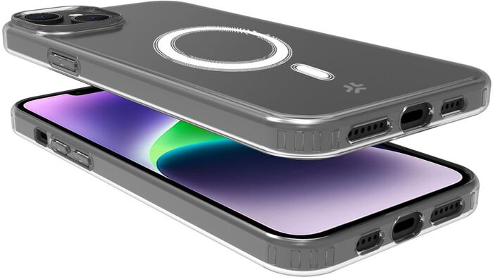 Celly GelskinMag iPhone 15 Plus - Glært 