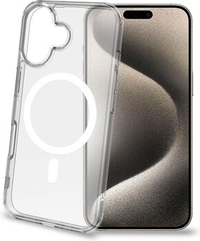 Product image not available for Celly GelskinMag iPhone 16 - Glært