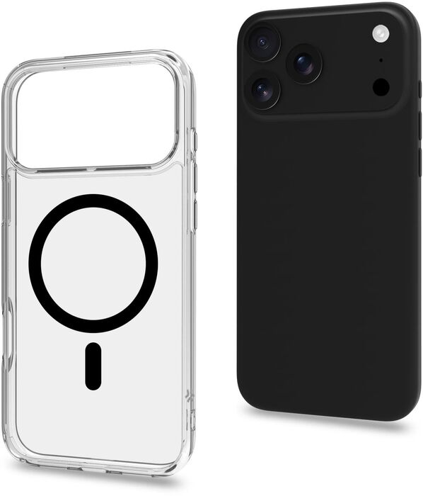 Celly GelskinMag iPhone 17 Pro Max - Glært