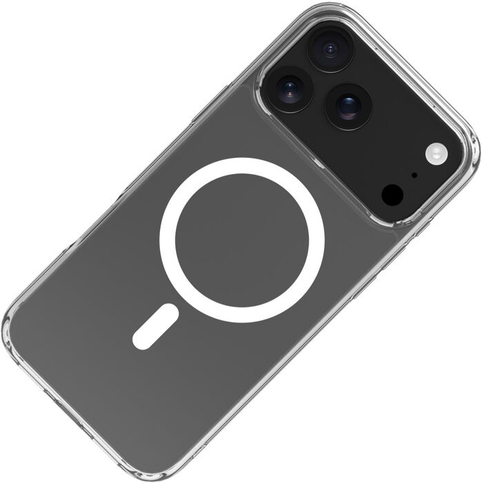 Celly iPhone 17 Pro Max GelskinMag símahulstur - Glært
