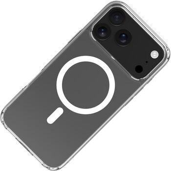 Celly iPhone 17 Pro Max GelskinMag símahulstur - Glært