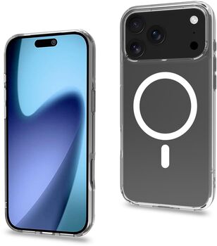 Celly iPhone 17 Pro Max GelskinMag símahulstur - Glært