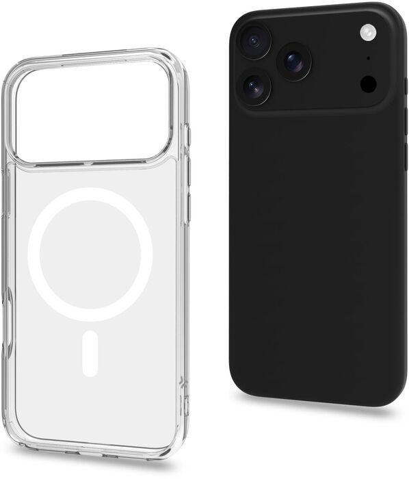 Celly iPhone 17 Pro Max GelskinMag símahulstur - Glært