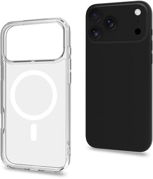 Celly iPhone 17 Pro Max GelskinMag símahulstur - Glært