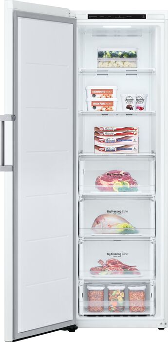 LG frystiskápur GFT41SWGSZ - Hvítur 