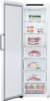 LG frystiskápur GFT41SWGSZ - Hvítur 