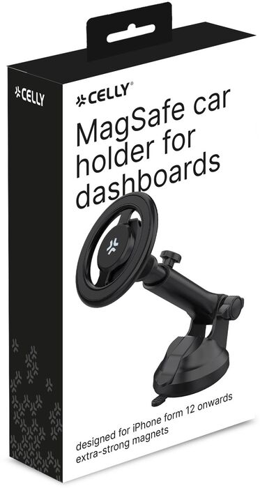 Celly Ghost MagSafe símahaldari fyrir rúðu eða mælaborð