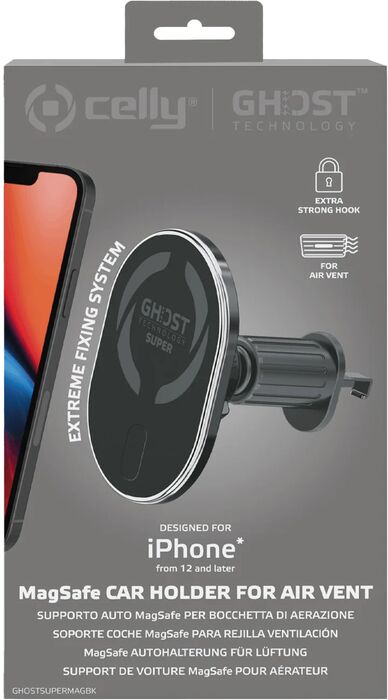 Celly Ghost SuperMag símahaldari í bíl - MagSafe