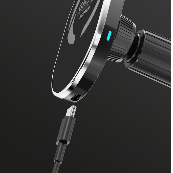 Celly Ghost Super Magcharge þráðlaust bílhleðslutæki