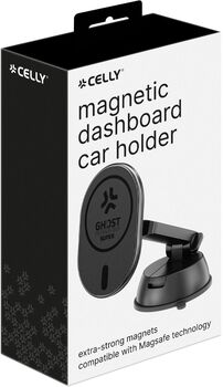 Celly Ghost SuperMag símahaldari í bíl með sogskál