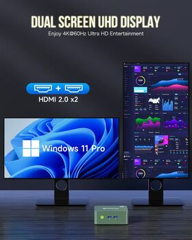 GMKTec NucBox G3 Plus smátölva I-N150/8/256