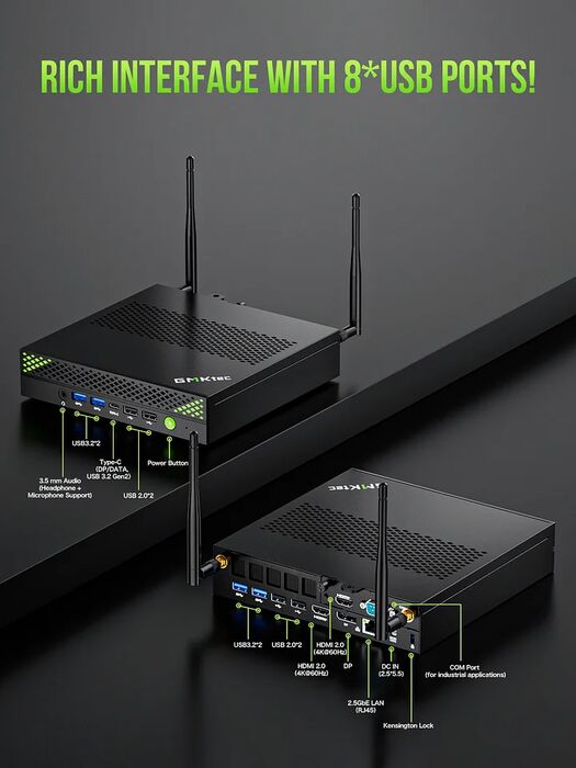 GMKTec NucBox K10 smátölva I9/32/1TB