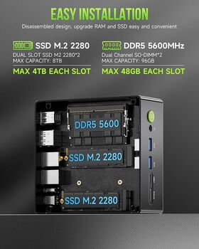 GMKTec NucBox K11 smátölva R9/32/1TB