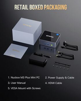 GMKTec NucBox M3 Plus smátölva I9/16/1TB