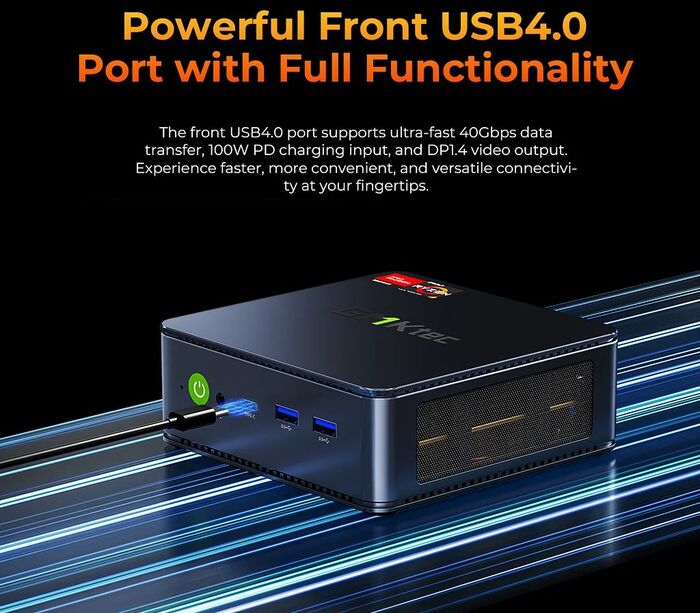 GMKtec NucBox M6 ultra R5/16/1TB smátölva