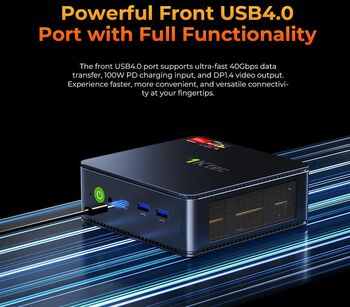 GMKtec NucBox M6 ultra R5/16/1TB smátölva