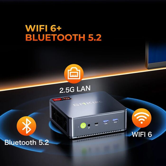 GMKtec NucBox M6 ultra R5/16/1TB smátölva