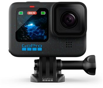 GoPro HERO12 Black útivistarmyndavél með 64 GB microSD korti