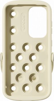 Samsung Galaxy S25 Crocs símahulstur - Hvítt