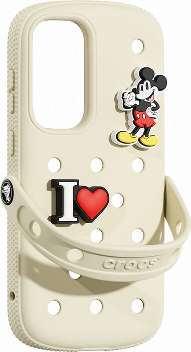 Samsung Galaxy S25+ Crocs símahulstur - Hvítt
